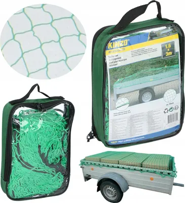 Produktbild von Kinzo Anhängernetz 1.6x3 M Durchsichtig Durchsichtig One Size