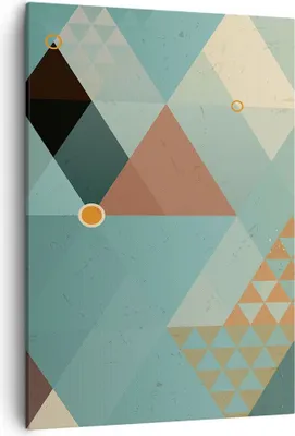 Produktbild von Bild auf Leinwand - Leinwandbild - Einteilig - Abstraktion modern - 50x70cm - Wand Bild - Wanddeko - Wandbilder - Leinwanddruck - Wanddekoration - Leinwand bilder - Wandbild - PA50x70-3571