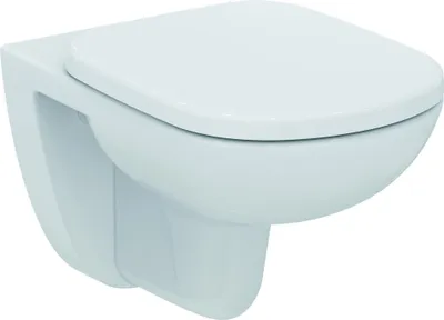 Image de Ideal Standard Siège de WC Eurovit Plus T679201 Blanc (Alpin)
