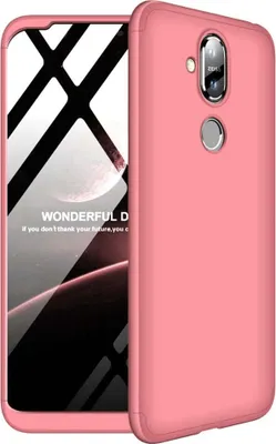 Zdjęcie produktu dla Etui GKK 360 do Nokia 8.1/X7 - Różowe KP14107