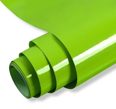 Imagen del producto de Papel autoadhesivo decorativo para muebles de interior, resistente al agua, color verde, 60 cm x 5 metros
