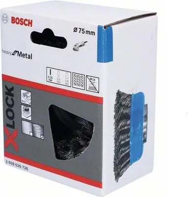 Produktbild von PRO Metal heavy X-Lock Topfbürste, 75 x 0,35 mm