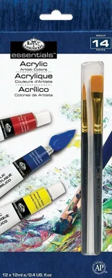 Immagine prodotto di Royal & Langnickel ACR12 Set di colori acrilici 12 x 12 ml 14 pz