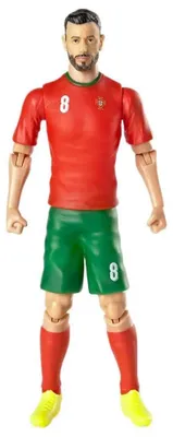 Image de Figurine Sockers Portugal Bruno Fernandes 20 cm, multicolore Enfants, multicolore, taille unique