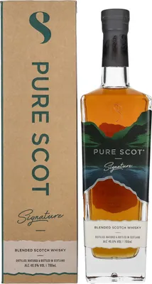 Produktbild von Bladnoch Pure Scot Blended Scotch Whisky 40% Vol. 0,7l in Geschenkbox