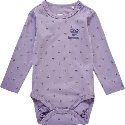 Produktbild von Hummel Hmlbeesy Body L/S - lavender gray, Größe:62