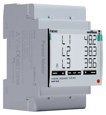 Produktbild von Wallbox 000000261, Elektronisch, Demestisch, Stromeffizienz, Weiß, kWh, CE, RoHS, UL