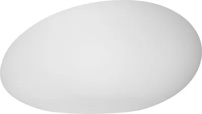 Produktbild von Stein Solarleuchte ,Globy', Dämmerungssensor, weiß, 32cm, warmweiß
