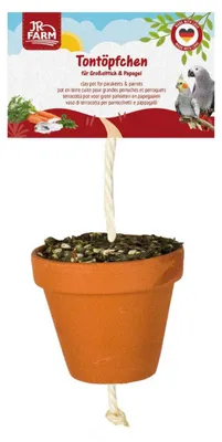 Produktbild von JR Farm Tontöpfchen Großsittich+Papagei 1 St.