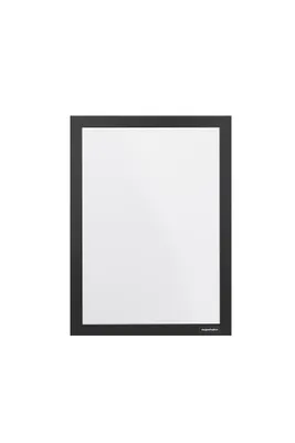 Zdjęcie produktu dla magnetoplan 1131912 2 ramka magnetyczna magnetoplan samoprzylepna Magnetofix czarna A4