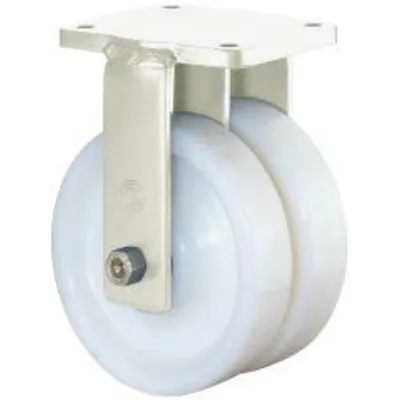 Produktbild von BS Rollen Bockrolle B15 Durchmesser 150mm Tragfähigkeit 1800kg Polyamidrad Platte 175x140mm - S110.B15.151