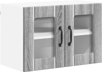 Immagine prodotto di vidaXL Armadio a muro in vetro LUCCA Grigio Sonoma 60 x 31 x 40 cm