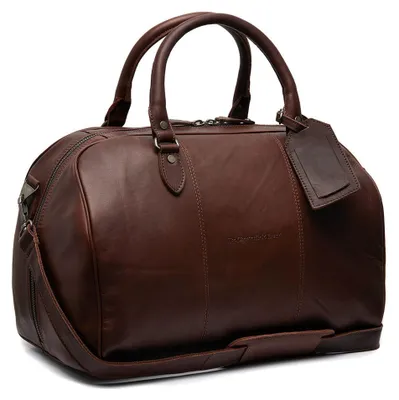 Productafbeelding van The Chesterfield Brand reistas schoudertas Liam Travel Bag Brown bruine