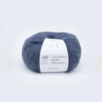 Obrázek produktu pro Vlna Gabo Alpaca 7304 - měkká, ručně vyrobená a prodyšná, šedomodrá