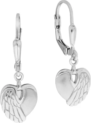 Produktbild von V Ohrhänger 925/- Sterling Silber 2,7cm weiß 271230085