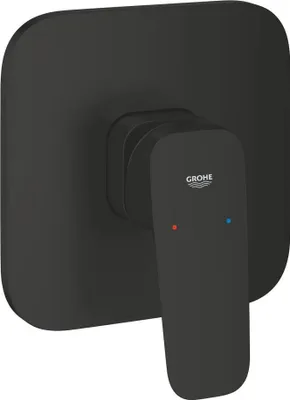 Immagine prodotto di Miscelatore monocomando per doccia Grohe Cubeo 101777, nero opaco, 1 pz.