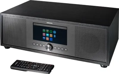 Immagine prodotto di MEDION P66400 Impianto stereo Radio Internet DAB+ FM USB Lettore CD/MP3 Bluetooth, Colore: Nero