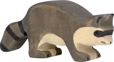 Produktbild von Holztiger Waschbär Holzfigur