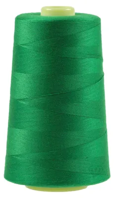 4572m Overlockgarn Nähgarn Polyester Overlock Garn, reingrün