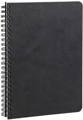 Image de Cahier à spirales Age Bag, DIN A5 14,8x21cm, 50 feuilles, 90g, quadrillé noir