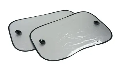 Produktbild von Carrefour ContreJour, Sonnenschutz, Auto, Schwarz, Silber, Einfarbig, Seite, Junge/Mädchen