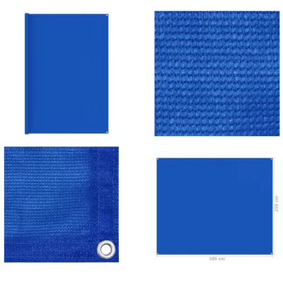 Obrázek produktu pro vidaXL Koberec do stanu 250x300 cm Modrý - Koberec do stanu - Koberce do stanu - Koberce do kempu