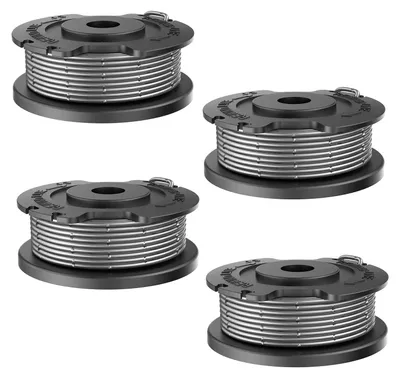 Produktbild von 4 Stück Trimmerfadenspule, Ø 1,65 mm, 4,9 m, Ersatzspule für Akku-Rasentrimmer, kompatibel mit EasyGrassCut 18, 23, 26, Art 23 SL und 26 SL