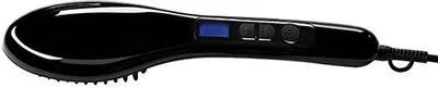 Produktbild von ProCare Keramik Haarstyling Bürste Haar Glättbürste , Glättungsbürste Keramik-Borsten, Stylingbürste mit Schnellaufheizung (bis 230°C in 5°C Schritten), Hairstyling Glätteisen schwarz