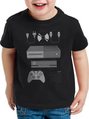 Produktbild von style3 X Kinder T-Shirt gamer konsole game box