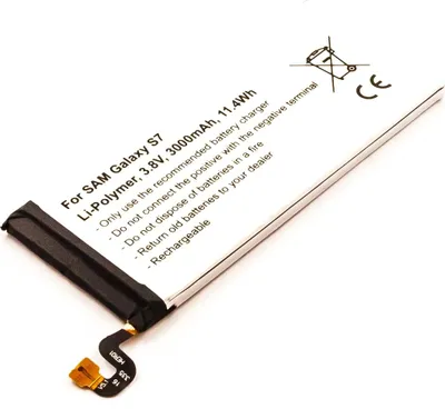 Produktbild von Akku für SAMSUNG GALAXY S7, SM-G930, SM-G930F ersetzt EB-BG930ABE, EB-BG930ABA