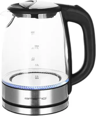 Produktbild von Emerio WK-119988 - 1,7 l - 2200 W - Schwarz - Edelstahl