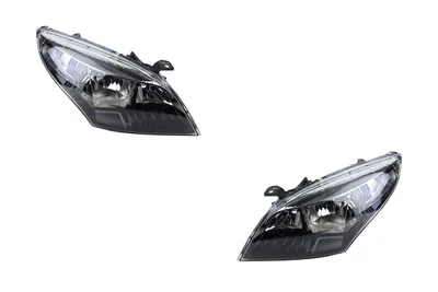 Produktbild von Scheinwerfer passend für Renault Megane III 12-13 H7 H7 Set Links Rechts 260608405R 260105680R Johns