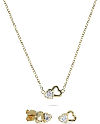 Produktbild von JETTE Hearts Gold Schmuck-Set 925 Sterling Silber