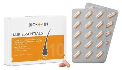 Zdjęcie produktu dla H-Tin Hair Essentials Micronutrient Capsules 30 kapsułek