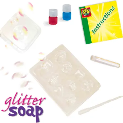 Produktbild von SES Creative 00910 Seifen Gießen Set DIY Seifenherstellungs-Kit für Kinder, Bastelset für Kinder, 7 Jahr(e), Mehrfarbig, 1 Stück(e)
