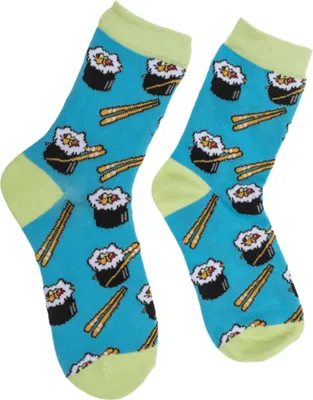 Produktbild von SUSHI-Socken - Ein fröhliches Accessoire für Liebhaber der japanischen Küche - Größe 36-42