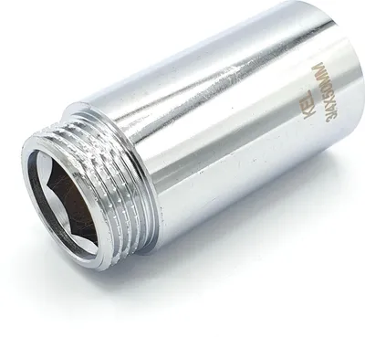 Obrázok produktu pre Predĺženie 3/4" z pochrómovanej mosadze 50 mm