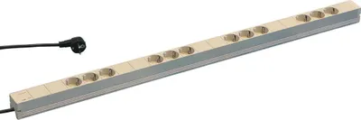 Productafbeelding van Schroff 60110-203 Stroomverdeeleenheid (PDU), 12 AC-uitgangen, 1U, grijs (60110203)