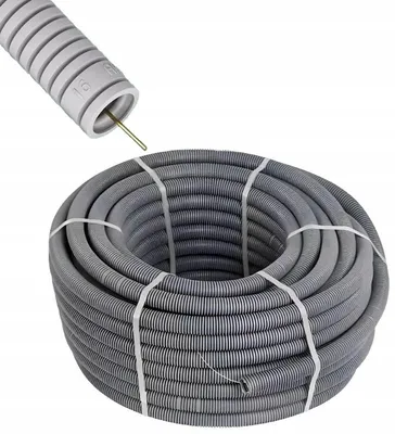 Produktbild von AKS Zielonka RKGL Wellrohr mit Einziehdraht 16/11 mm 320N 50 m