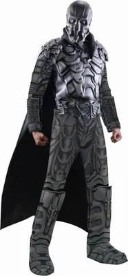 Produktbild von Man of Steel General Zod Deluxe Herren Kostüm, Größe:L