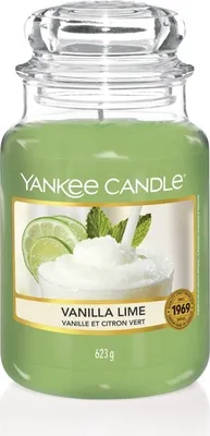 Imagen del producto de "Vela Yankee Candle, Aroma Vainilla y Lima", Talla Grande (623g)