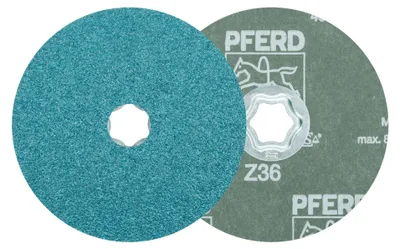 Produktbild von PFERD COMBICLICK fibre discs, 12,5 cm, 25 Stück(e)