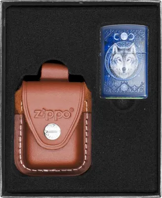 Zdjęcie produktu dla Zestaw Zippo Zapalniczka Anne Stokes Wolf Prezentowy No2