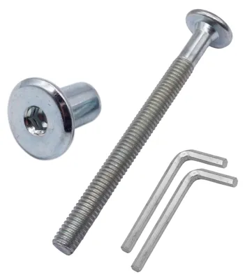 Obrázek produktu pro Sada 25 spojovacích šroubů M6 x 70 mm s maticemi
