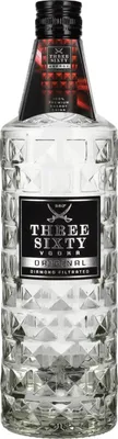 Produktbild von Three Sixty Vodka Original Diamond Filtrated | 37,5 % vol | 0,7 l