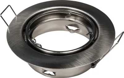 Produktbild von Einbaurahmen Einbaustrahler Einbauspot McShine "ER-87", Edelstahl gebürstet, Ø87mm, schwenkbar