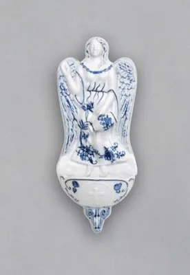 Obrázek produktu pro Český porcelán, a.s., Dubí Domácí závěsná andělská kropenka, 253 x 105 mm, cibulák, Český porcelán
