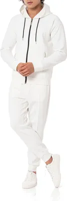 Produktbild von Red Bridge Herren Jogginganzug Set Jacke und Hose Ecru L