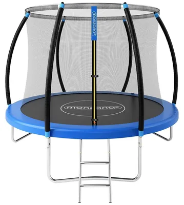 Produktbild von Trampolin – Durchmesser 244 cm – Komplettset – Sicherheitsnetz – Leiter