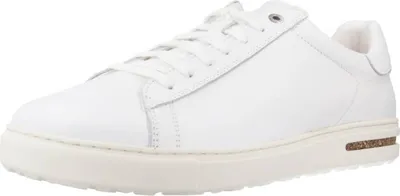Produktbild von Birkenstock Bend Low Frauen Schnürung Leder Lässige Turnschuhe Weiß – 7 UK - 40 EU - 9/9,5 US / Weiß